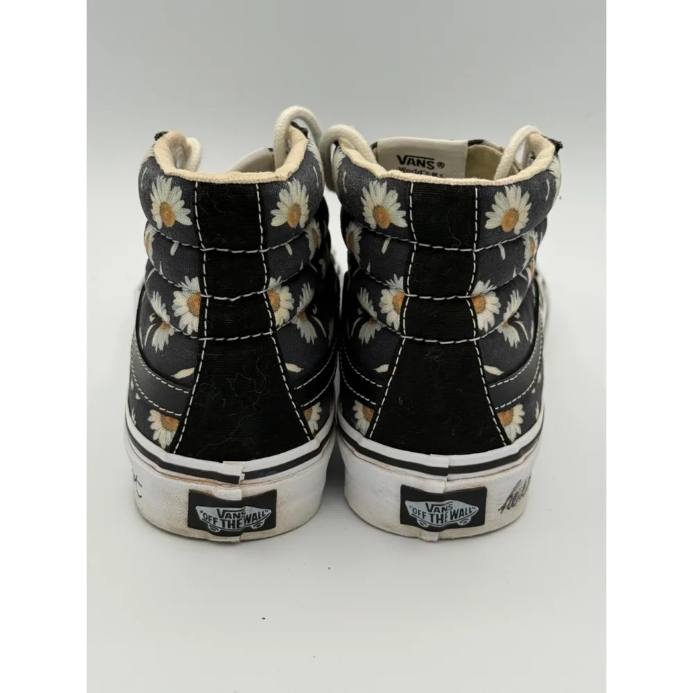 Vans Sk8-Hi “He Loves Me, He Loves Me Not” Daisy Floral Print Sneakers Women’s 7